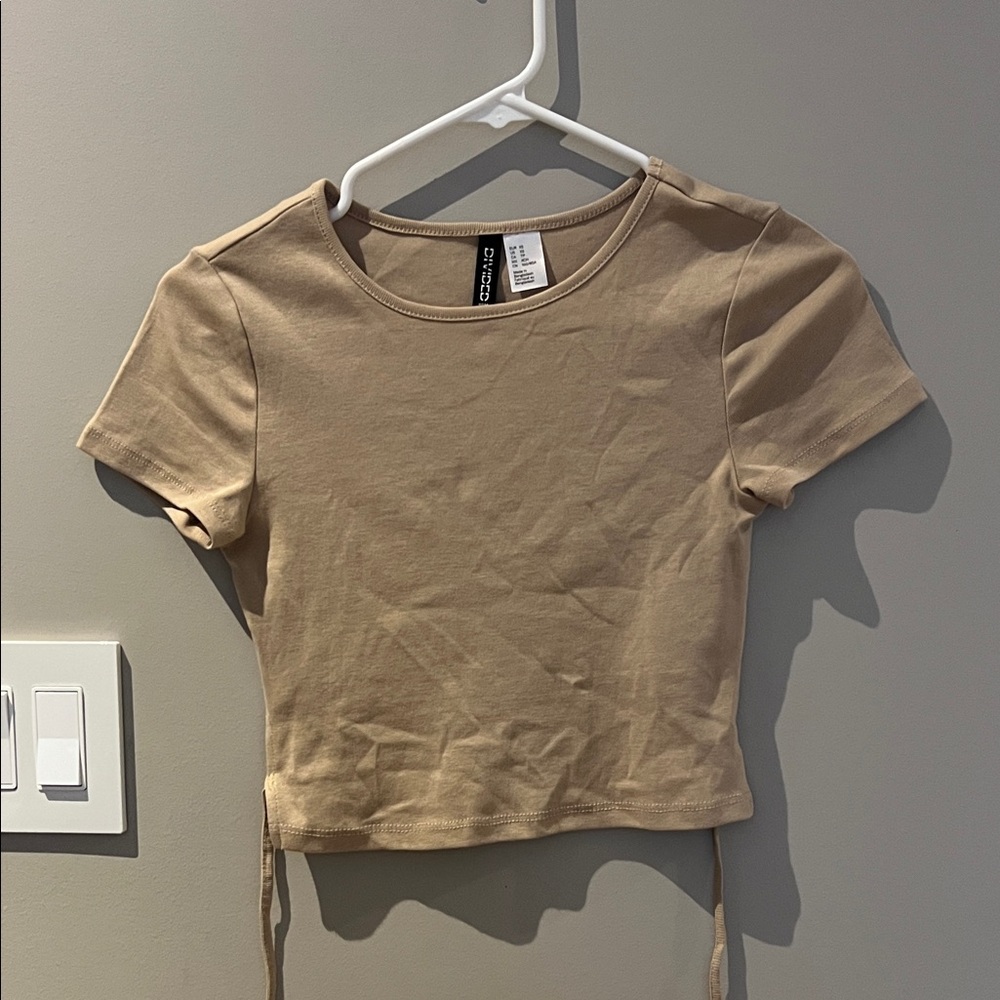 H&M Tan Crop Top